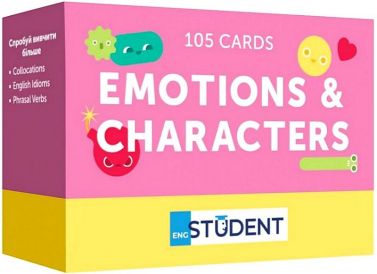 Emotions & Characters 105 Cards Вид-во: English Student
