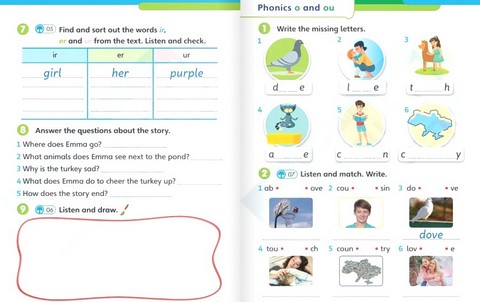 Super Phonics Book Super Minds 3 клас Ukrainian edition Авт: Olha Panchuk Dariia Orlovtseva Вид-во: Лінгвіст - фото 4