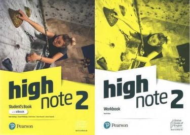 Комплект High Note Level 2 Student's Book + eBook with Digital Resources + Workbook Авт: Bob Hastings та ін., Rod Fricker Вид-во: Pearson