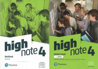 Комплект High Note Level 4 Student's Book + eBook with Digital Resources + Workbook Авт: Rachael Roberts та ін., Daniel Brayshaw Вид-во: Pearson - Вивчаємо іноземну мову