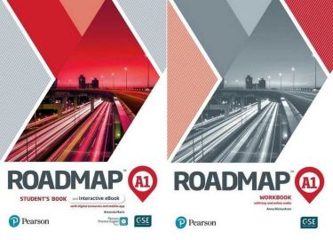 Комплект Roadmap A1 Students' Book and Interactive eBook with Digital Resources and Mobile App + Workbook with Key and Online Audio Авт: Amanda Maris, Anna Richardson Вид-во: Pearson - Вивчаємо іноземну мову