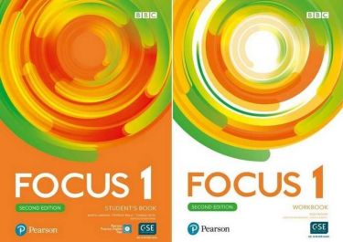 Комплект Focus 1 Second Edition Student's Book +Active Book + Workbook Авт: Marta Uminska та ін., Rod Fricker та ін. Вид-во: Pearson - Вивчаємо іноземну мову