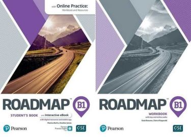 Комплект Roadmap B1 Students' Book and Interactive eBook with Digital Resources and Mobile App + Workbook + Key Авт: Monica Berlis Heather Jones, Katherine Browne Claire Fitzgerald Вид-во: Pearson - Вивчаємо іноземну мову
