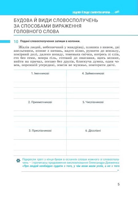 Українська мова. 8 клас. Зошит. Частина 1 - фото 6