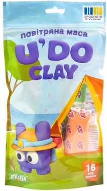 Набір для творчості U'DO Clay 16 кольорів Набір для творчості U'DO Clay 16 кольорів