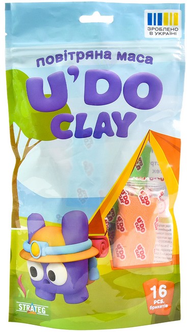 Набір для творчості UDO Clay 16 кольорів - фото 1