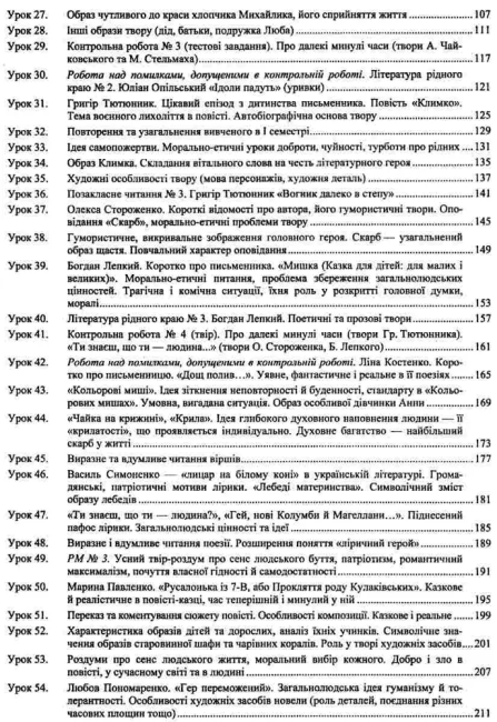Розробки уроків Українська література 7 клас Нова програма до підручника Авраменко О. та до підручника Коваленко Л. Авт: Орищин Р. Вид-во: Підручники і посібники - фото 3