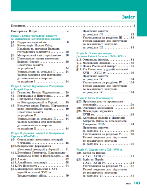 Підручник Всесвітня історія 8 клас Програма 2021 Авт: Гісем О. Мартинюк О. Вид-во: Ранок - фото 5