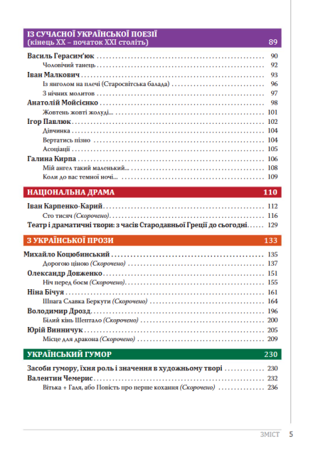 Підручник Українська література 8 клас Для закладів загальної середньої освіти Програма 2021 Авт: Слоньовська О. Вид-во: Літера - фото 4