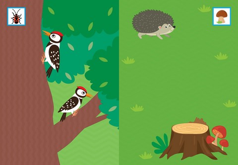 Наклей, малятко! Фир-фир! Хто живе в лісі? Від 1 року Вид-во: Ула - фото 2