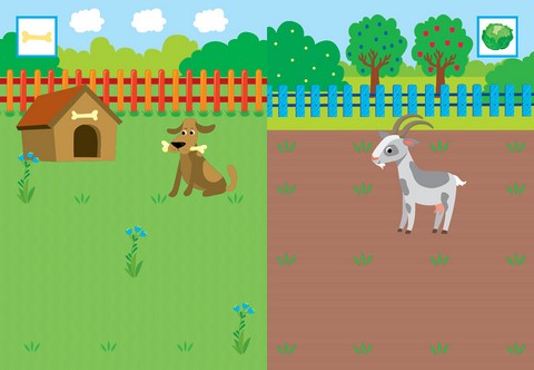 Наклей, малятко! Рох-рох! Хто живе на фермі? Від 1 року Вид-во: Ула - фото 2