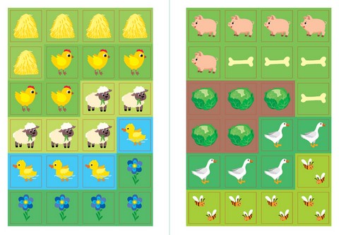 Наклей, малятко! Рох-рох! Хто живе на фермі? Від 1 року Вид-во: Ула - фото 3