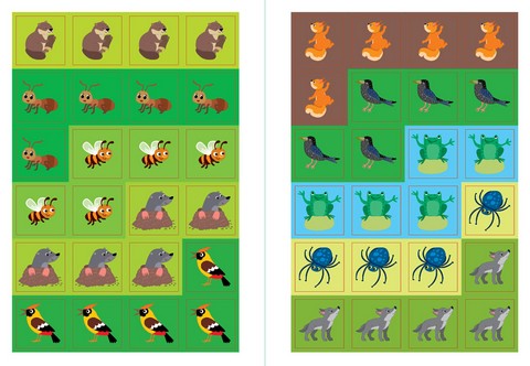 Наклей, малятко! Стриб-скок! Хто де живе? Від 1 року Вид-во: Ула - фото 3