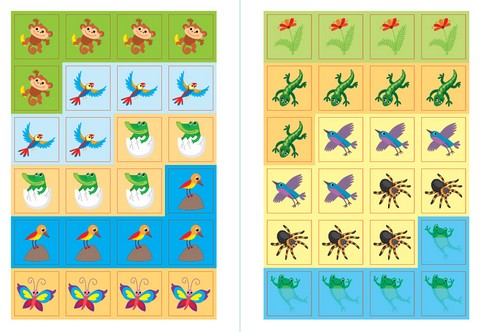 Наклей, малятко! Клац-клац! Хто живе в Африці? Від 1 року Вид-во: Ула - фото 3