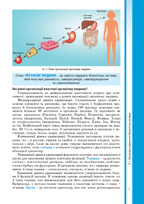 Підручник Біологія 8 клас Нова програма Авт: Соболь В. Вид-во: Абетка - фото 7
