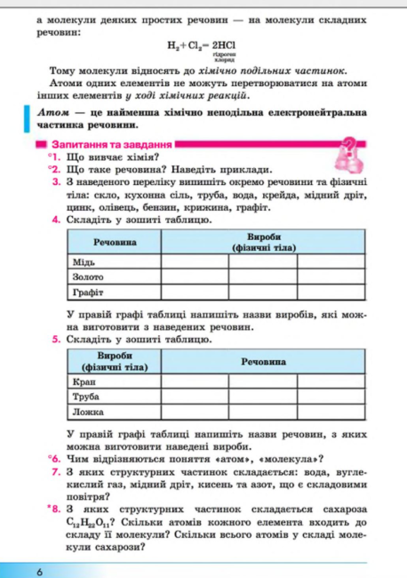Підручник Хімія 8 клас Нова програма Поглиблений Авт: Бутенко А. Вид-во: Гімназія - фото 4