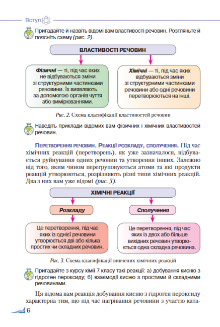 Підручник Хімія 8 клас Нова програма Авт: Савчин М. Вид-во: Грамота - фото 6