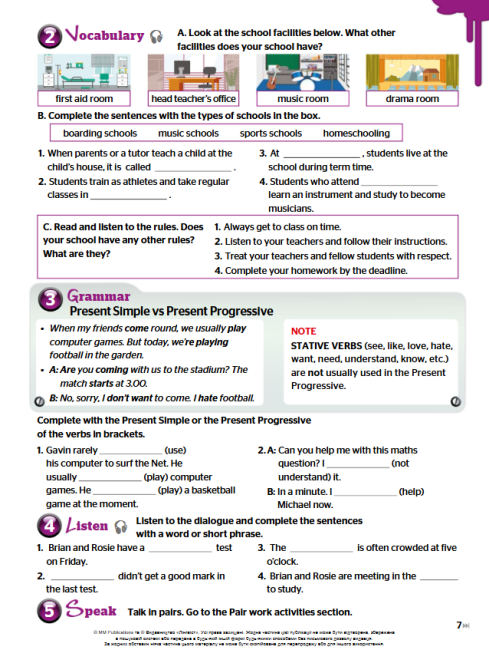 Підручник Англійська мова Full Blast Plus for Ukraine Students Book HB 8 клас НУШ Авт: Г.К. Мітчелл, Марілені Малкогіанні Вид-во:
Лінгвіст - фото 6
