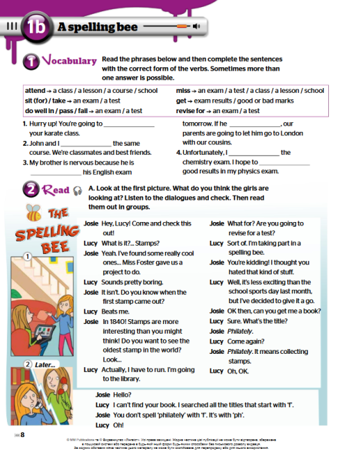 Підручник Англійська мова Full Blast Plus for Ukraine Students Book HB 8 клас НУШ Авт: Г.К. Мітчелл, Марілені Малкогіанні Вид-во:
Лінгвіст - фото 7