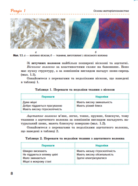 Підручник Трудове навчання 8 клас Нова програма Авт: Ходзицька І. Тименко В. Горобець О. Безносюк О. Пасічна Т. Вид-во: Ранок - фото 6