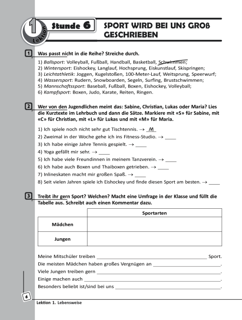 Робочий зошит Німецька мова Deutsch lernen ist super 8 клас Нова програма Авт: Сотникова С. Вид-во: Ранок - фото 7