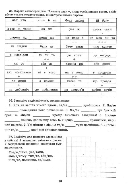 Зошит-тренажер з правопису Українська мова 8 клас НУШ Авт: Заболотний В. Вид-во: Літера - фото 13